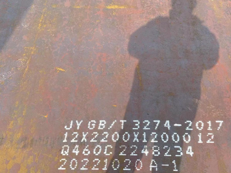 阜沙镇Q460高强钢板